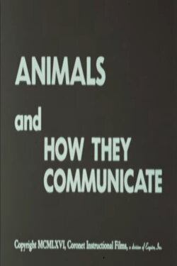 Animals and How They Communicate (1966) Animals and How They Communicate (1966)