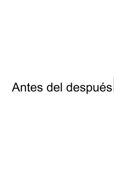 Antes del después (2023) Antes del después (2023)