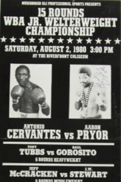 Antonio Cervantes vs. Aaron Pryor (1980) Antonio Cervantes vs. Aaron Pryor (1980)