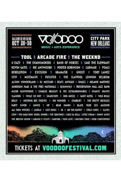 Arcade Fire 2016-10-31 Voodoo Music + Arts Experience, New Orleans (2016) Arcade Fire 2016-10-31 Voodoo Music + Arts Experience, New Orleans (2016)