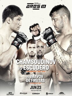Ares FC 16: Chamsoudinov vs. Escudero (2023) Ares FC 16: Chamsoudinov vs. Escudero (2023)