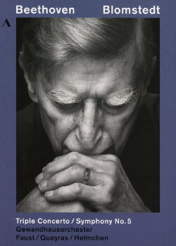 Beethoven: Symphony No. 5; Triple Concerto [Gewandhausorchester Leipzig; Herbert Blomstedt] (2017)