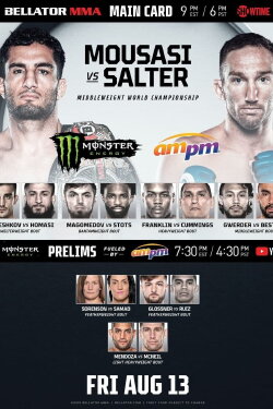 Bellator 264: Mousasi vs. Salter (2021) Bellator 264: Mousasi vs. Salter (2021)