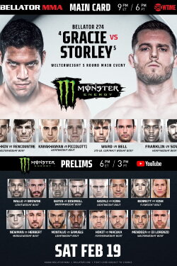Bellator 274: Gracie vs. Storley (2022) Bellator 274: Gracie vs. Storley (2022)