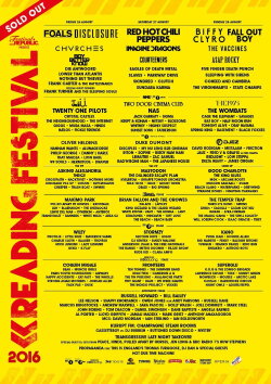 Biffy Clyro - Reading Festival 2016 (2016) Biffy Clyro - Reading Festival 2016 (2016)
