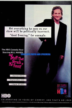 Bill Maher: Stuff That Struck Me Funny (1995) Bill Maher: Stuff That Struck Me Funny (1995)