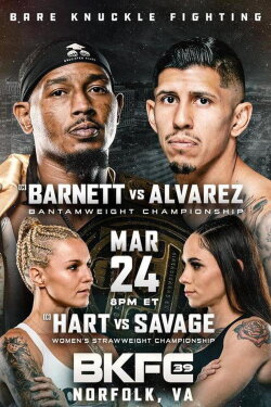 BKFC 39: Barnett vs. Alvarez (2023) BKFC 39: Barnett vs. Alvarez (2023)