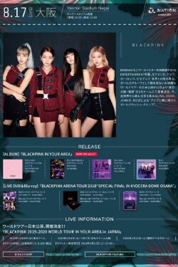 BLACKPINK at A-NATION in Osaka Japan (2019) BLACKPINK at A-NATION in Osaka Japan (2019)