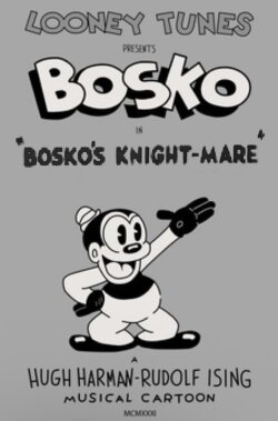 Bosko's Knight-Mare (1933)