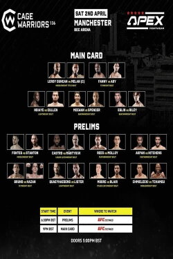 Cage Warriors 136 (2022) Cage Warriors 136 (2022)