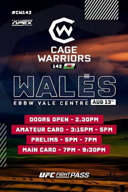Cage Warriors 142 (2022) Cage Warriors 142 (2022)