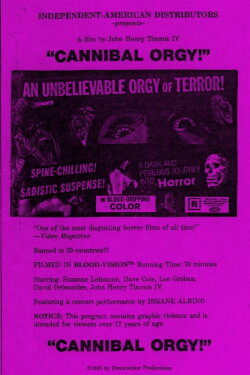 Cannibal Orgy (1985) Cannibal Orgy (1985)
