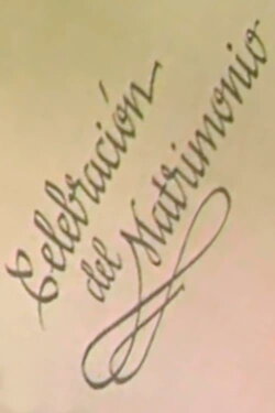 Celebración del Matrimonio (1986) Celebración del Matrimonio (1986)
