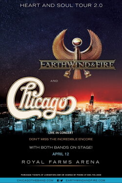 Chicago and Earth, Wind & Fire - Heart and Soul Tour 2015 (2015)