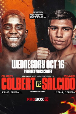 Chris Colbert vs. Omar Salcido (2024) Chris Colbert vs. Omar Salcido (2024)