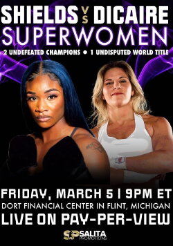 Claressa Shields vs. Marie-Eve Dicaire (2021) Claressa Shields vs. Marie-Eve Dicaire (2021)