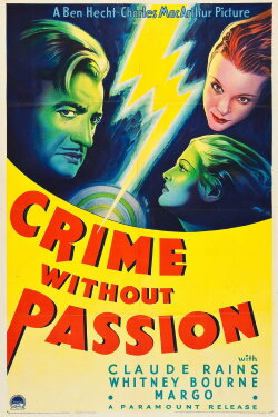 Crime Without Passion (1934) Crime Without Passion (1934)