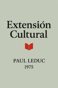 Cultural Extension (1975) Cultural Extension (1975)