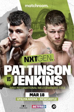 Cyrus Pattinson vs. Chris Jenkins (2023) Cyrus Pattinson vs. Chris Jenkins (2023)
