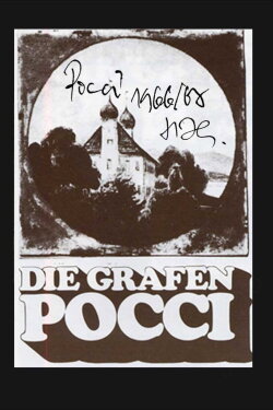 Die Grafen Pocci - einige Kapitel zur Geschichte einer Familie (1968)