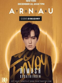 Dimash Kudaibergen - ARNAU Tour in New York (2019) Dimash Kudaibergen - ARNAU Tour in New York (2019)