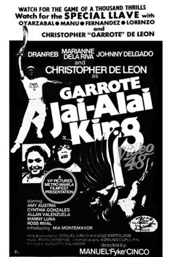 Drigo Garrote: Jai Alai King (1978) Drigo Garrote: Jai Alai King (1978)