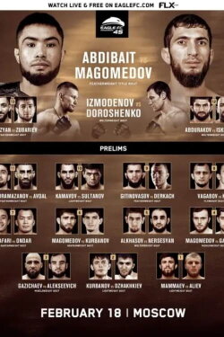 Eagle FC 45: Gitinovasov vs. Magomedov (2022) Eagle FC 45: Gitinovasov vs. Magomedov (2022)
