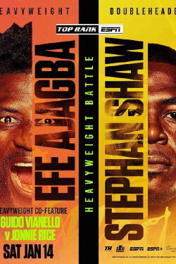 Efe Ajagba vs. Stephan Shaw (2023) Efe Ajagba vs. Stephan Shaw (2023)