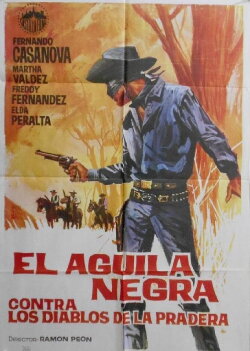 El águila negra contra los enmascarados de la muerte (1958)