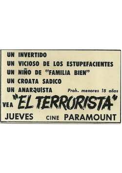 El terrorista (1962) El terrorista (1962)