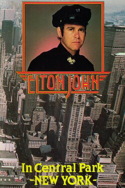 Elton John in Central Park, New York (1980)