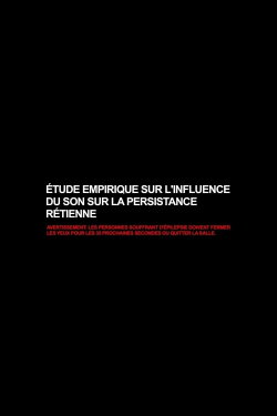 Empirical Study on the Influence of Sound on the Persistence of Vision (2011)