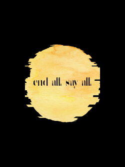 End All, Say All (2024) End All, Say All (2024)