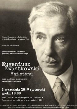Eugeniusz Kwiatkowski. The Statesman (2018) Eugeniusz Kwiatkowski. The Statesman (2018)