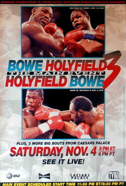 Evander Holyfield vs. Riddick Bowe III (1995) Evander Holyfield vs. Riddick Bowe III (1995)