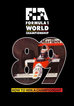 F1 1989 Official Review (1989) F1 1989 Official Review (1989)