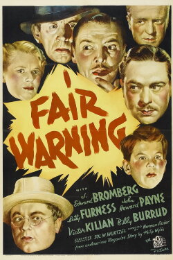 Fair Warning (1937) Fair Warning (1937)