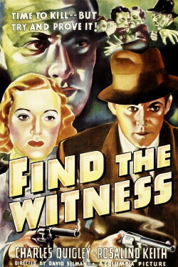 Find the Witness (1937) Find the Witness (1937)