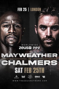 Floyd Mayweather Jr. vs. Aaron Chalmers (2023) Floyd Mayweather Jr. vs. Aaron Chalmers (2023)