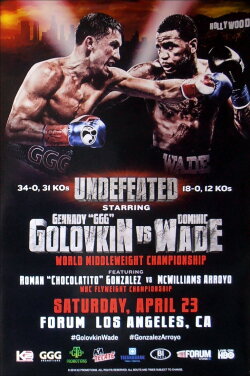 Gennady Golovkin vs. Dominic Wade (2016) Gennady Golovkin vs. Dominic Wade (2016)