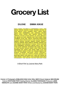 Grocery List (2022)