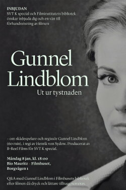 Gunnel Lindblom: Ut ur tystnaden (2018) Gunnel Lindblom: Ut ur tystnaden (2018)