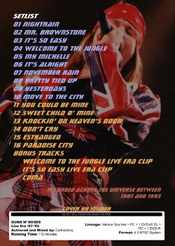 Guns N' Roses Live Era 87-93 (1993) Guns N' Roses Live Era 87-93 (1993)