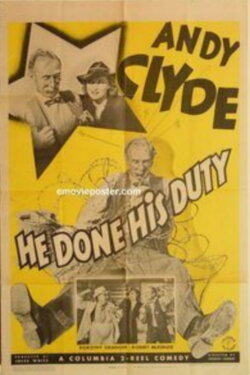 He Done His Duty (1937) He Done His Duty (1937)