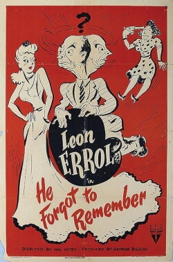 He Forgot to Remember (1944)