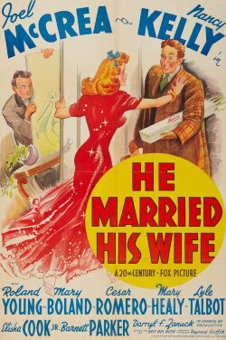 He Married His Wife (1940) He Married His Wife (1940)