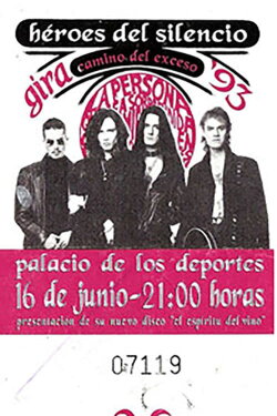 Héroes del Silencio - Palacio de los Deportes Madrid 1993 (1993)