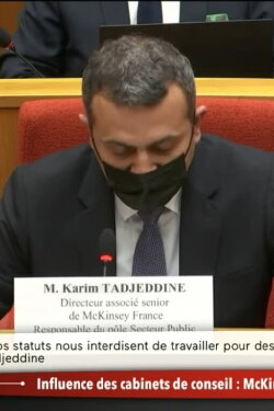 Influence des cabinets de conseil : McKinsey devant la commission d'enquête du Sénat (2022) Influence des cabinets de conseil : McKinsey devant la commission d'enquête du Sénat (2022)
