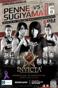 Invicta FC 3: Penne vs. Sugiyama (2012) Invicta FC 3: Penne vs. Sugiyama (2012)