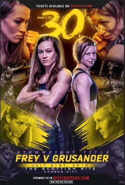 Invicta FC 30: Frey vs. Grusander (2018) Invicta FC 30: Frey vs. Grusander (2018)